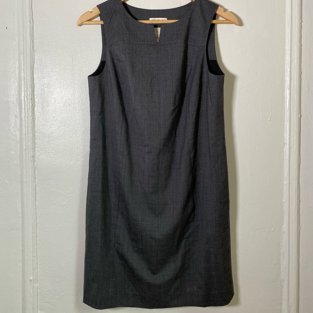 CLUB MONACO wool shift dress with pockets